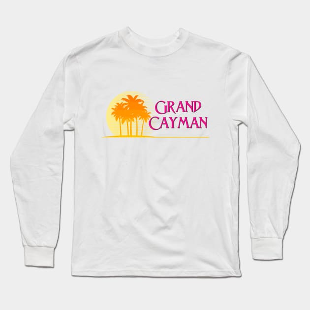 Life's a Beach: Grand Cayman Long Sleeve T-Shirt by Naves